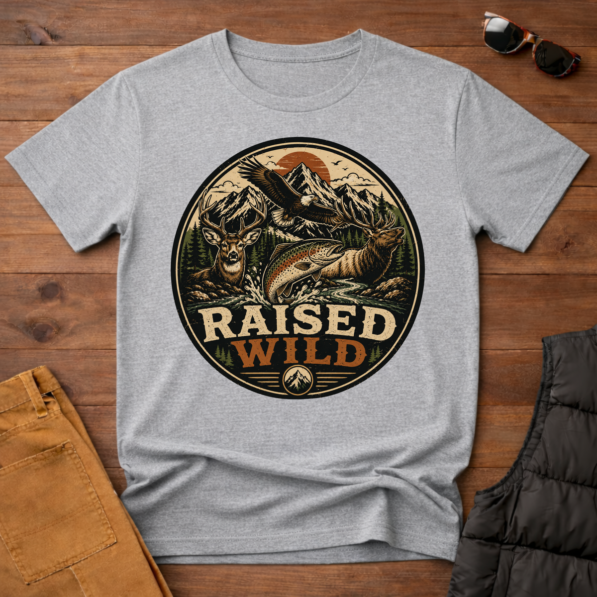 Raised Wild T-Shirt