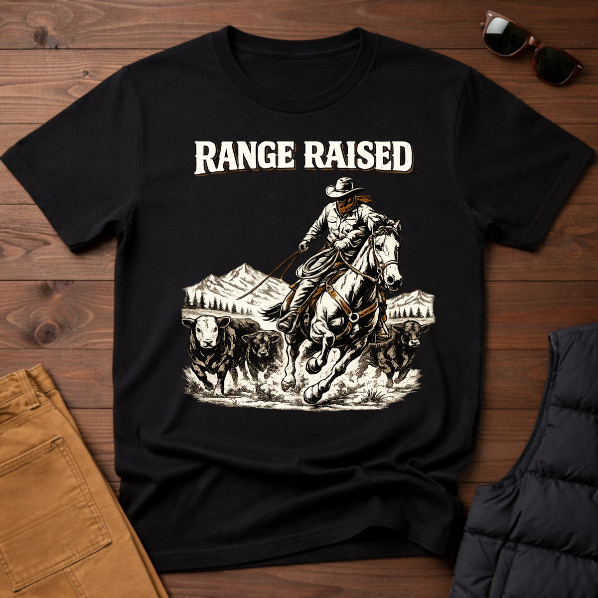 Range Raised T-Shirt
