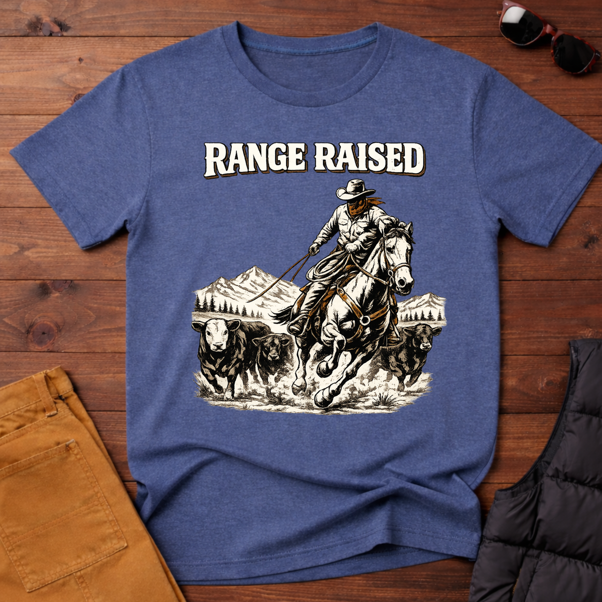 Range Raised T-Shirt