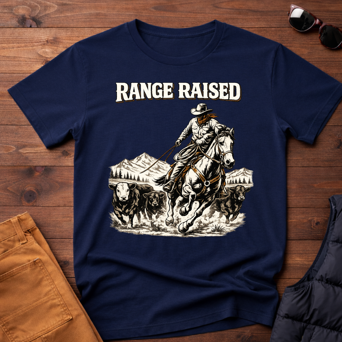 Range Raised T-Shirt