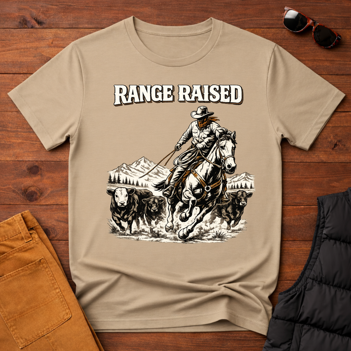 Range Raised T-Shirt