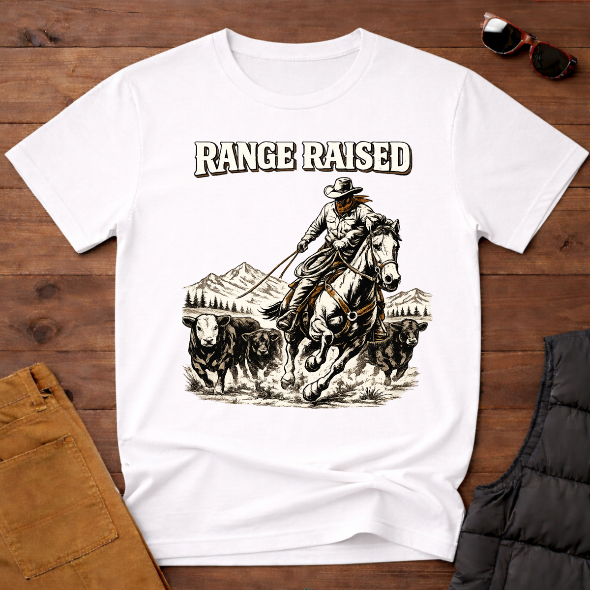 Range Raised T-Shirt
