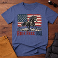 Ride Free USA Wild Horse Tee