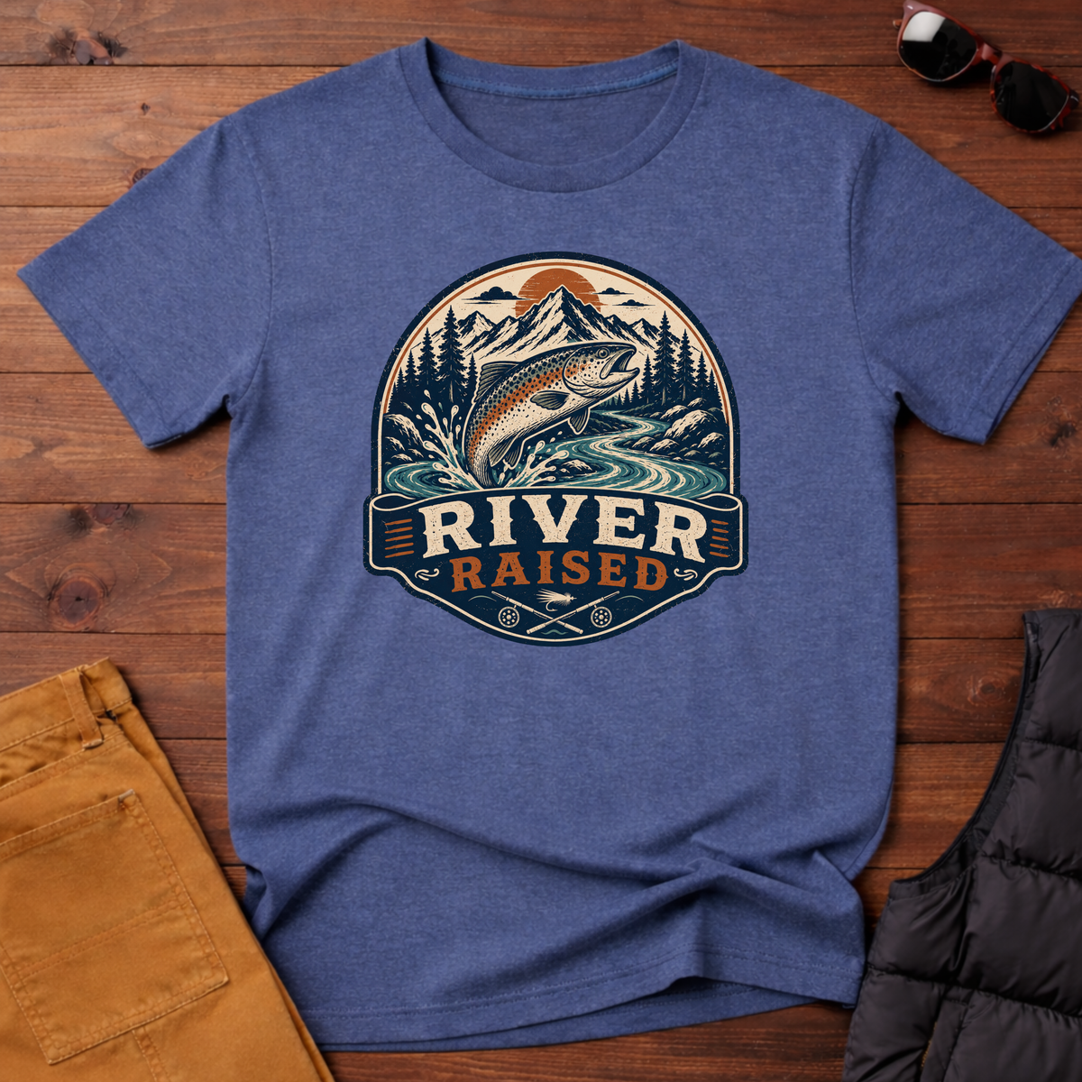 River Raised T-Shirt