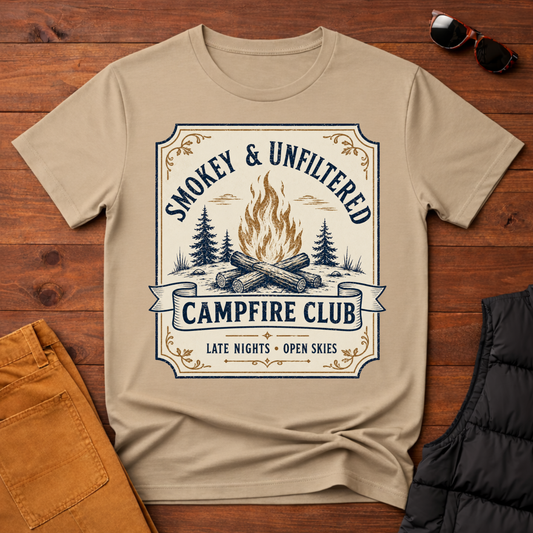 Smokey & Unfiltered Campfire Club T-Shirt