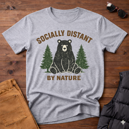 Socially Distant By Nature T-Shirt