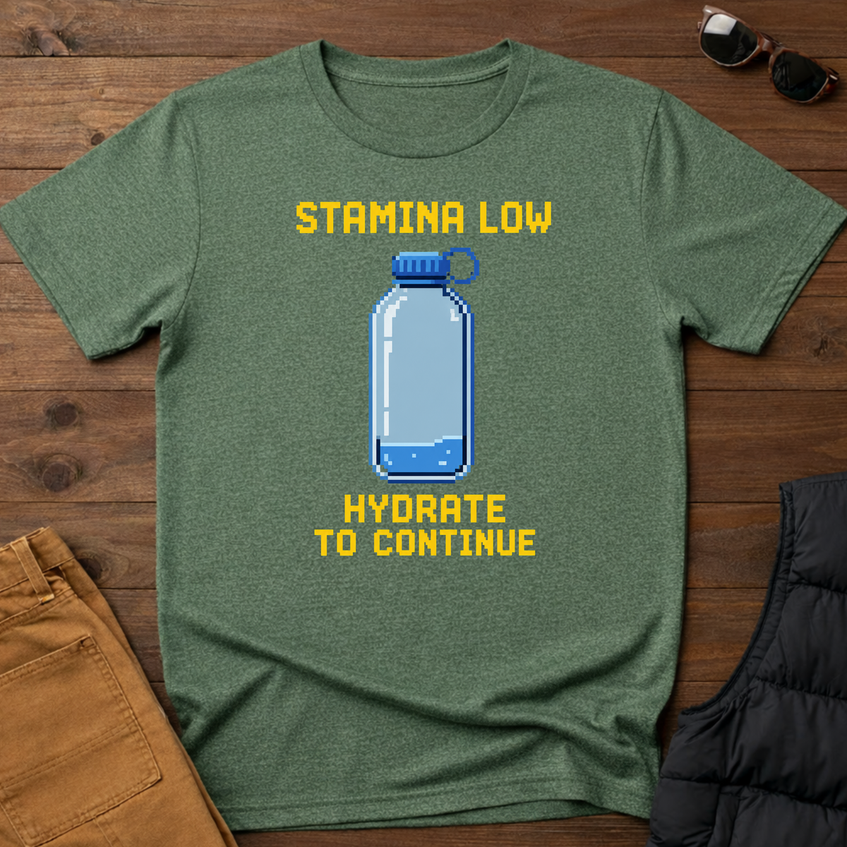 Stamina Low Hydrate To Continue T-Shirt