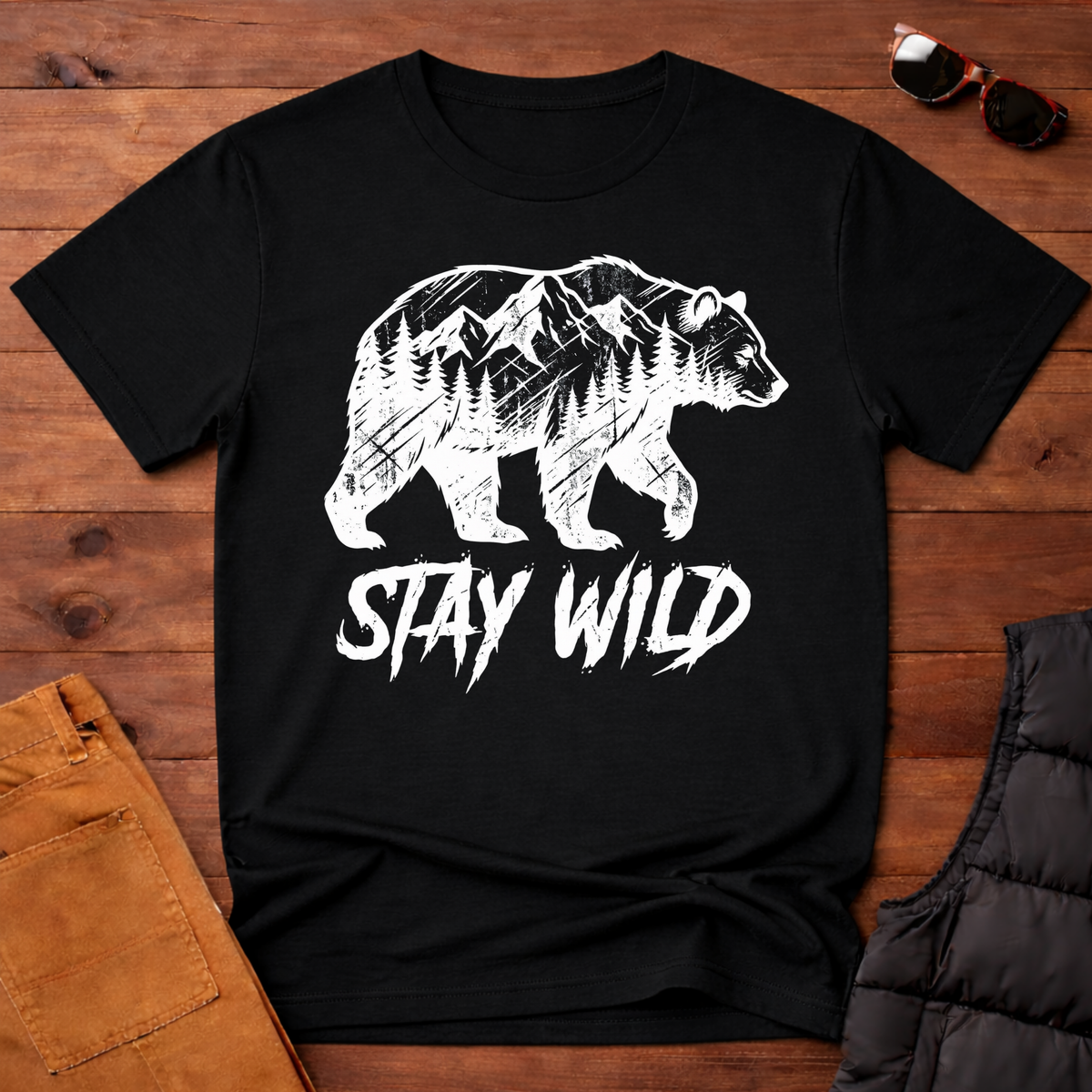 Stay Wild Bear T-Shirt