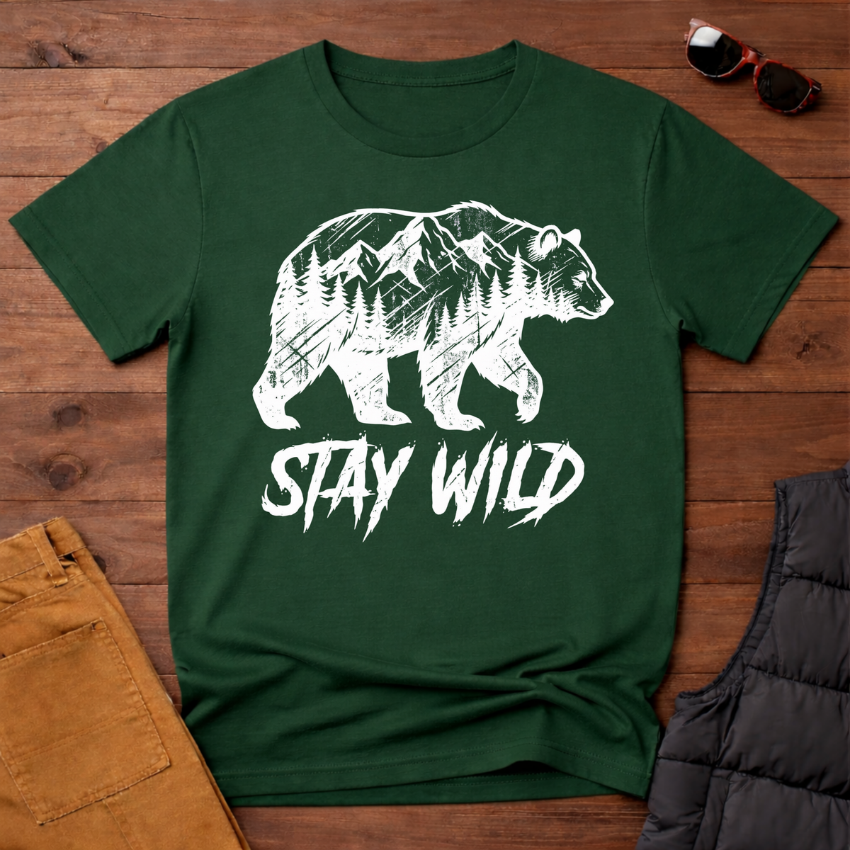 Stay Wild Bear T-Shirt