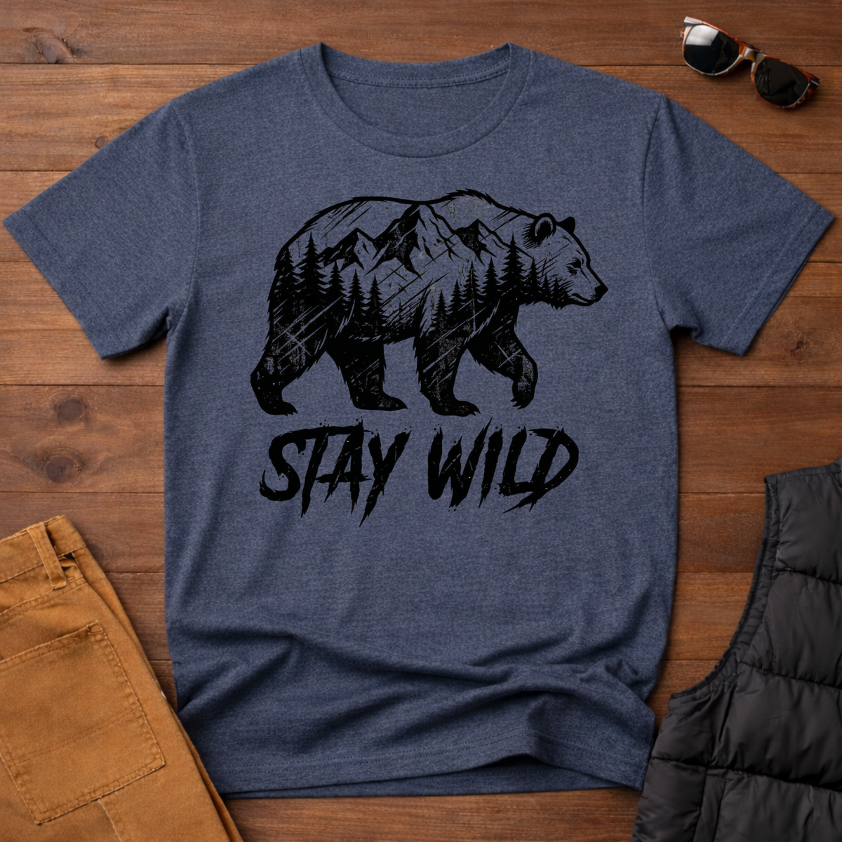 Stay Wild Bear T-Shirt