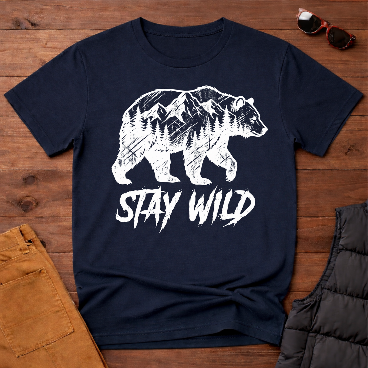 Stay Wild Bear T-Shirt