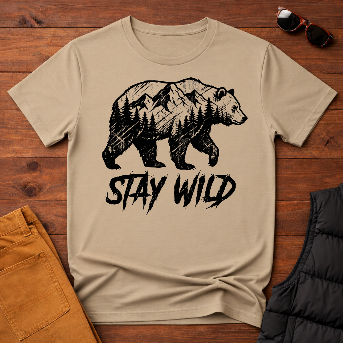 Stay Wild Bear T-Shirt