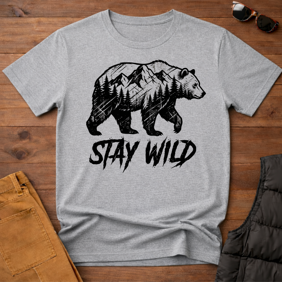 Stay Wild Bear T-Shirt