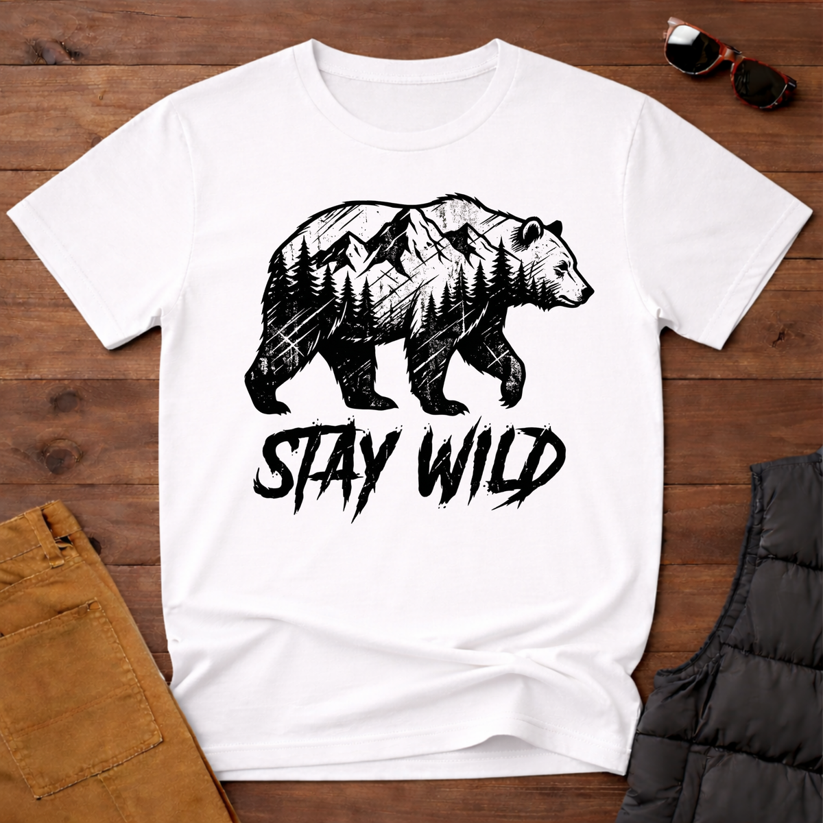 Stay Wild Bear T-Shirt
