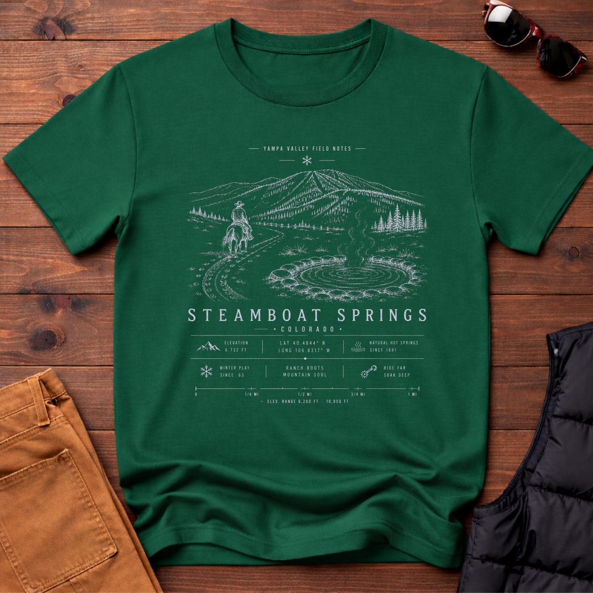 Steamboat Springs Trail T-Shirt
