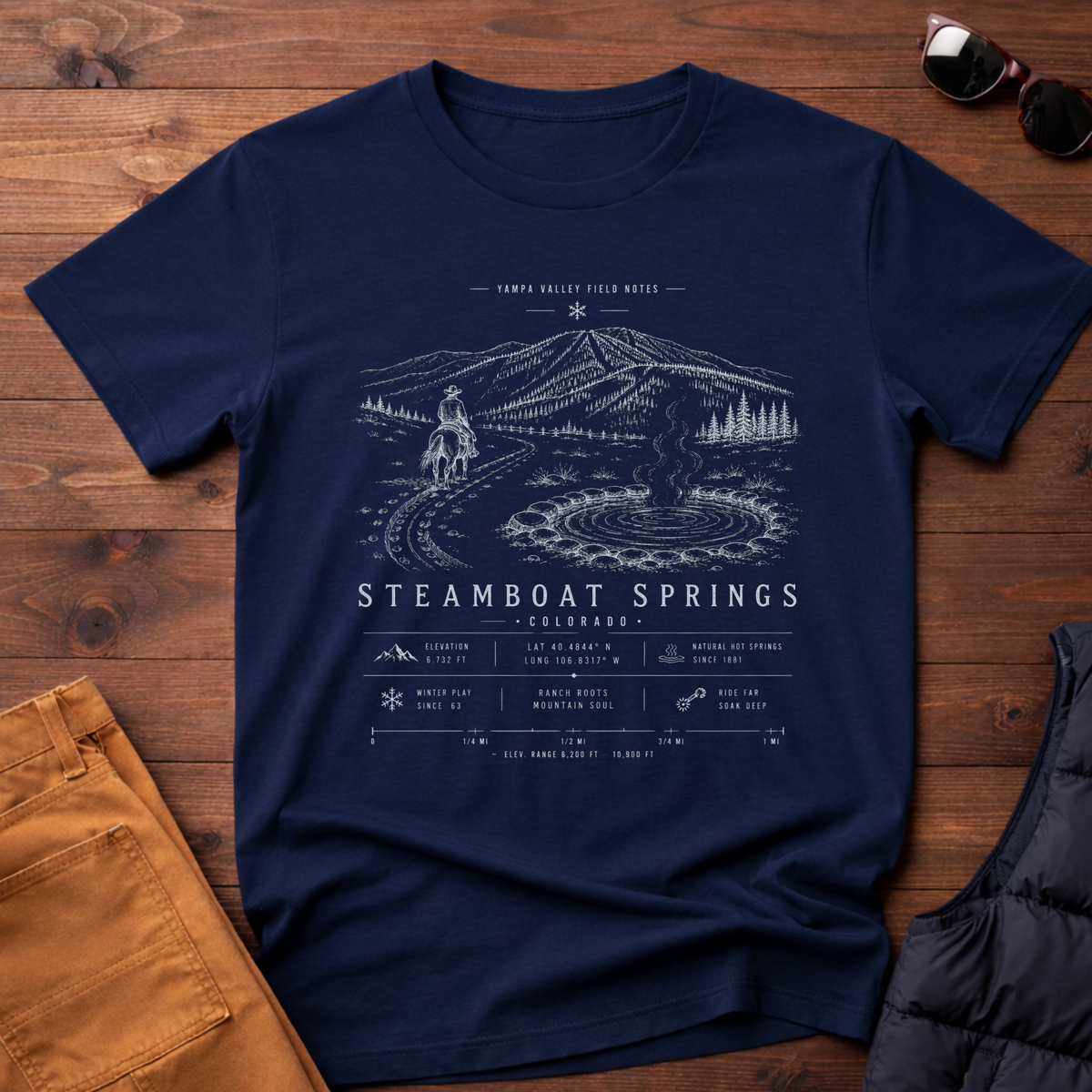 Steamboat Springs Trail T-Shirt