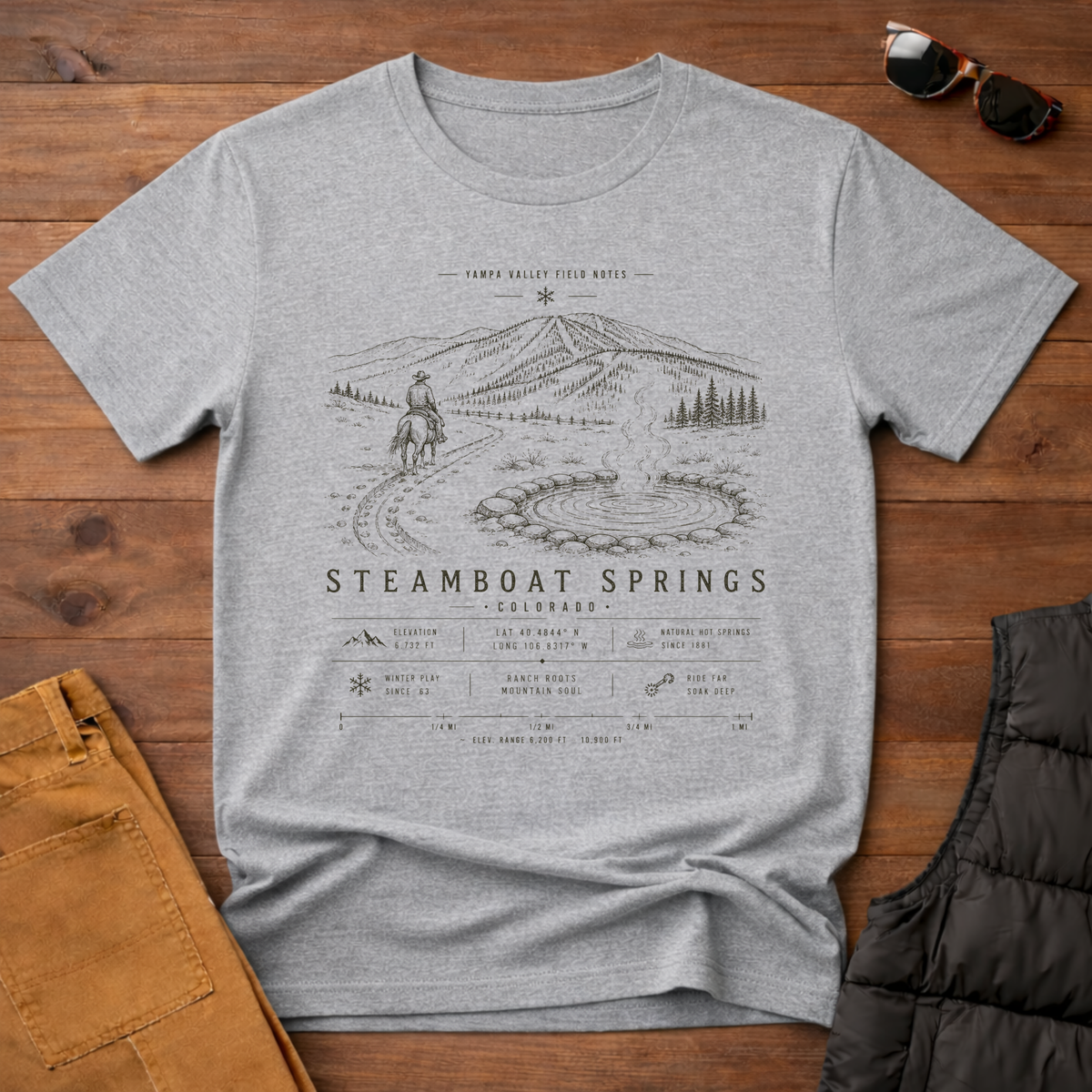 Steamboat Springs Trail T-Shirt