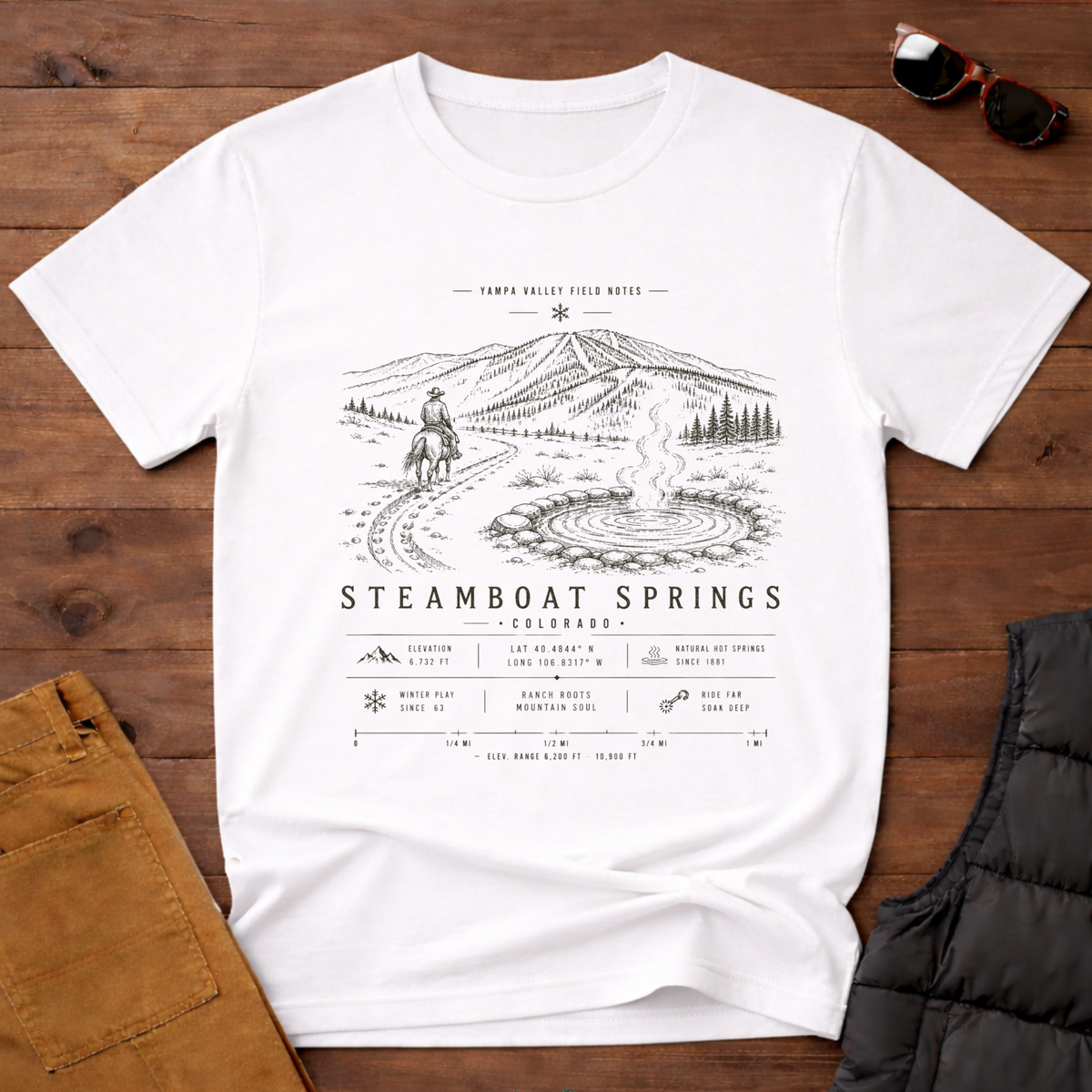 Steamboat Springs Trail T-Shirt
