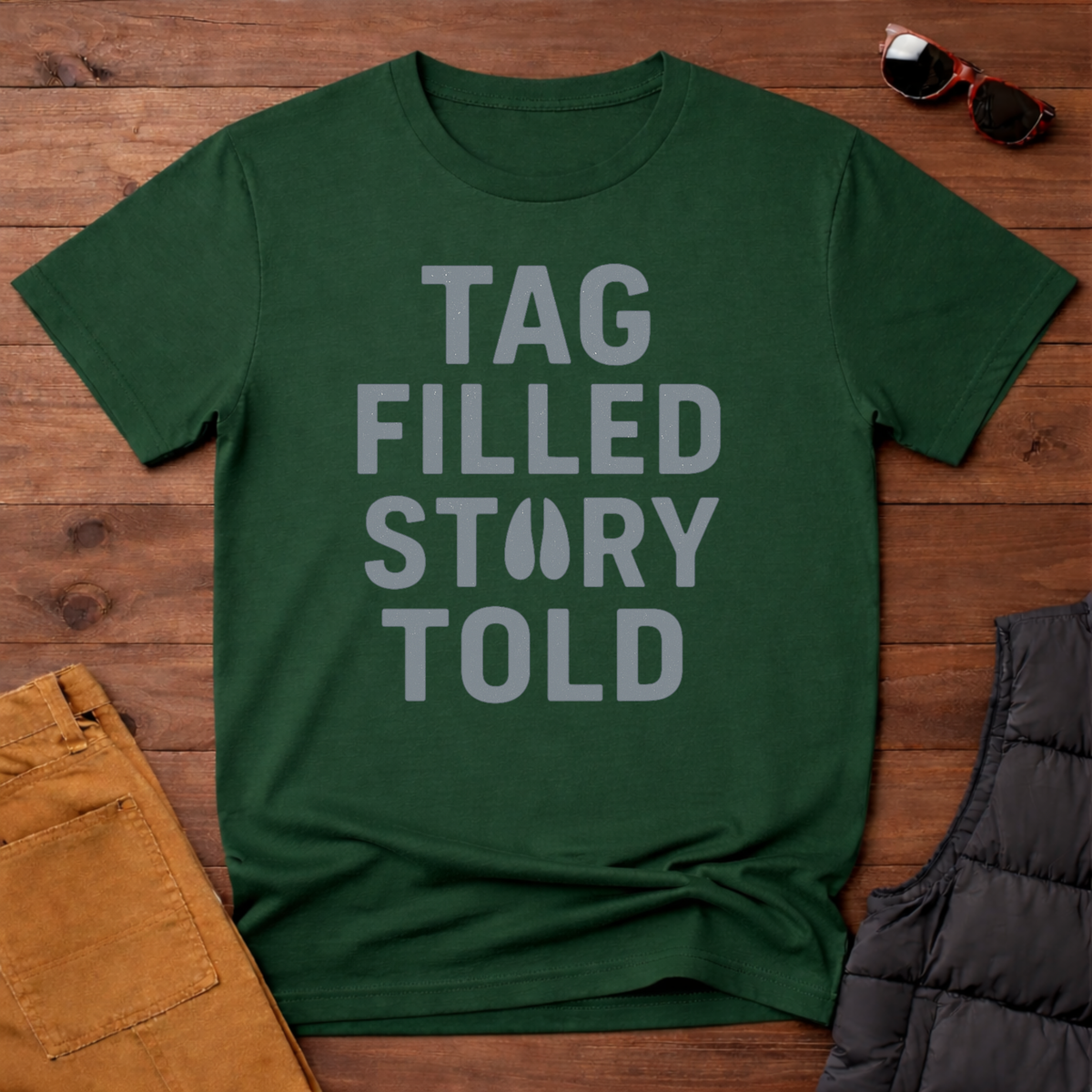 Tag Filled Story Told T-Shirt