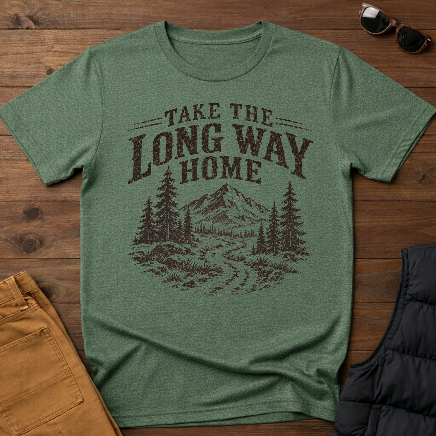 Where the Trail Begins T-Shirt