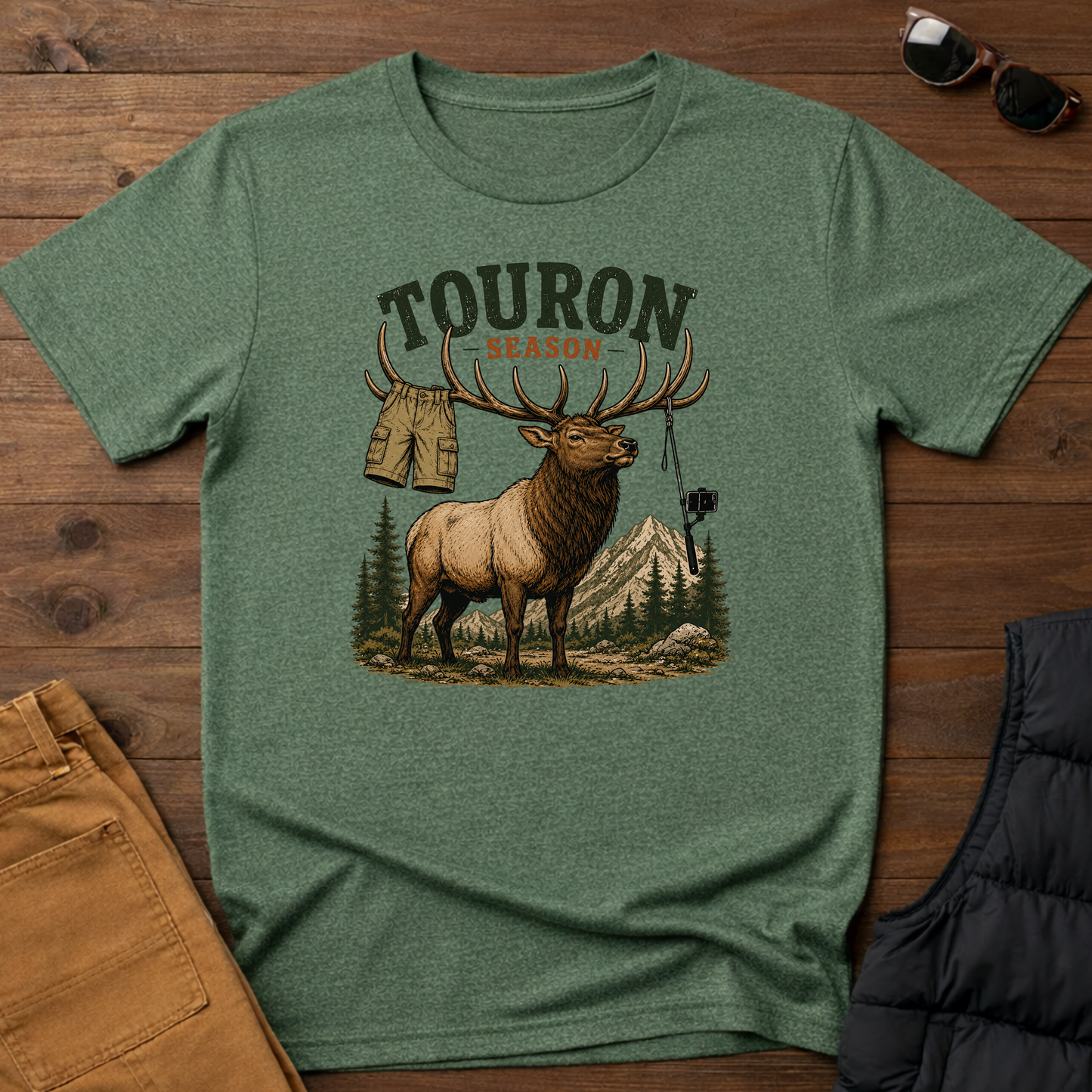Touron Season Elk T-Shirt