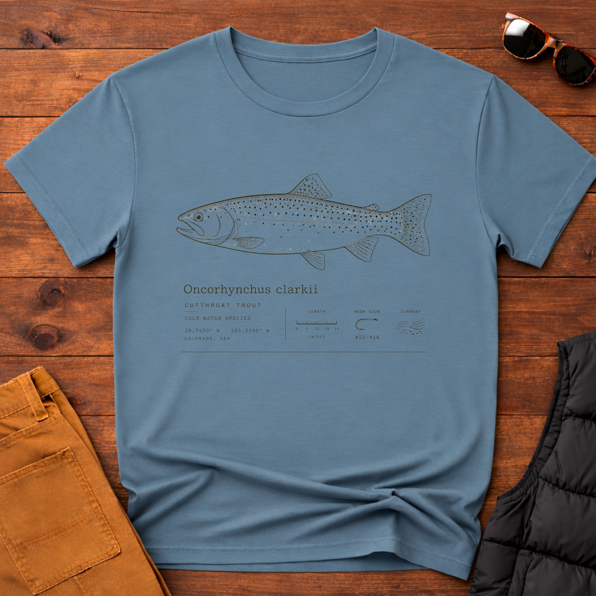 Cutthroat Trout Specimen Tee