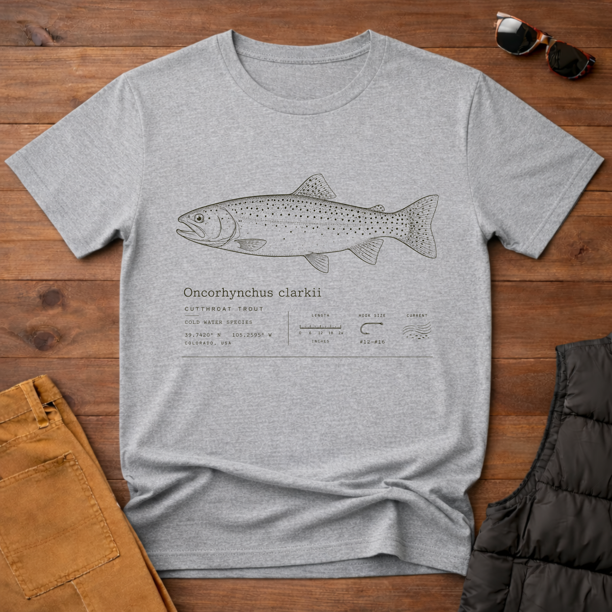 Cutthroat Trout Specimen Tee