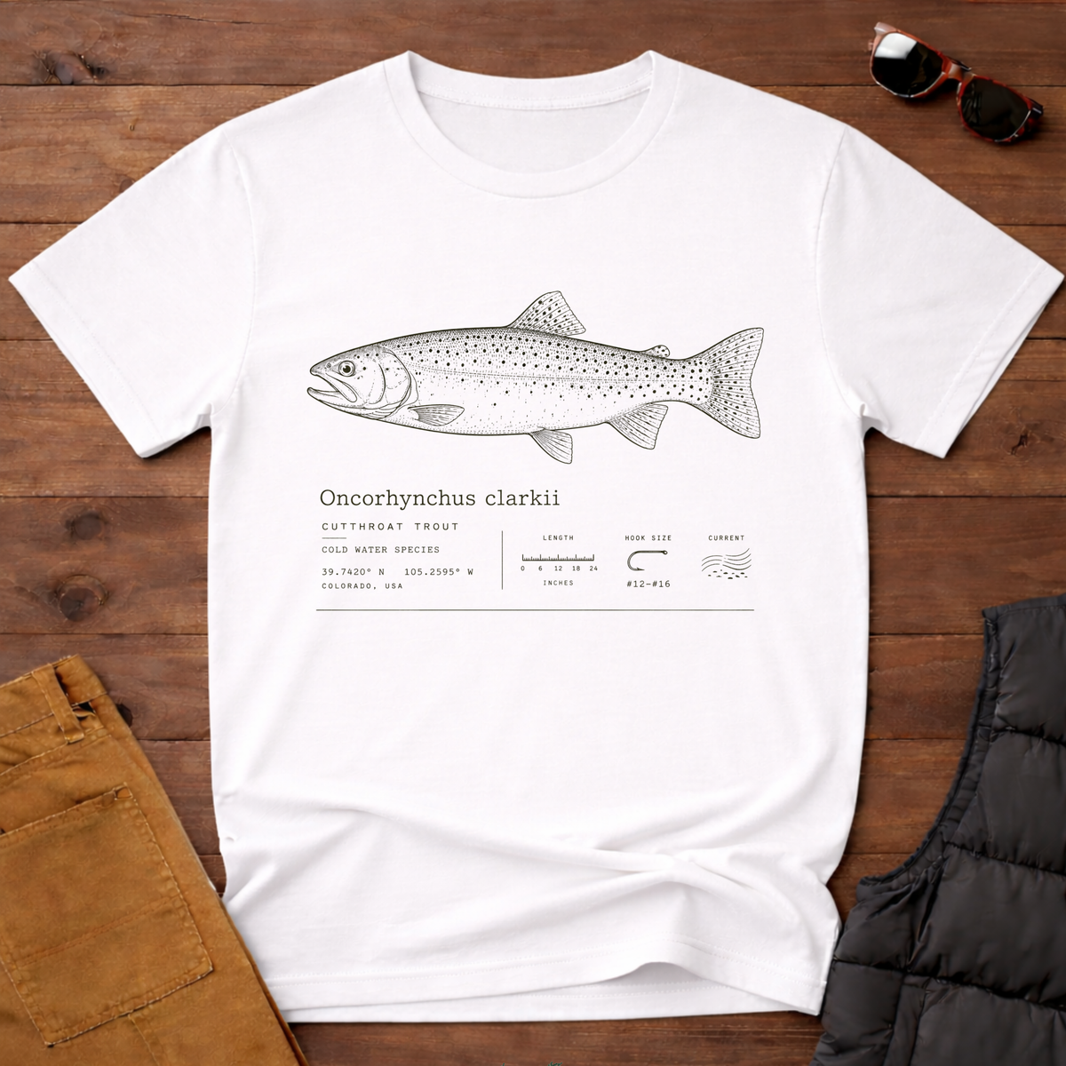 Cutthroat Trout Specimen Tee
