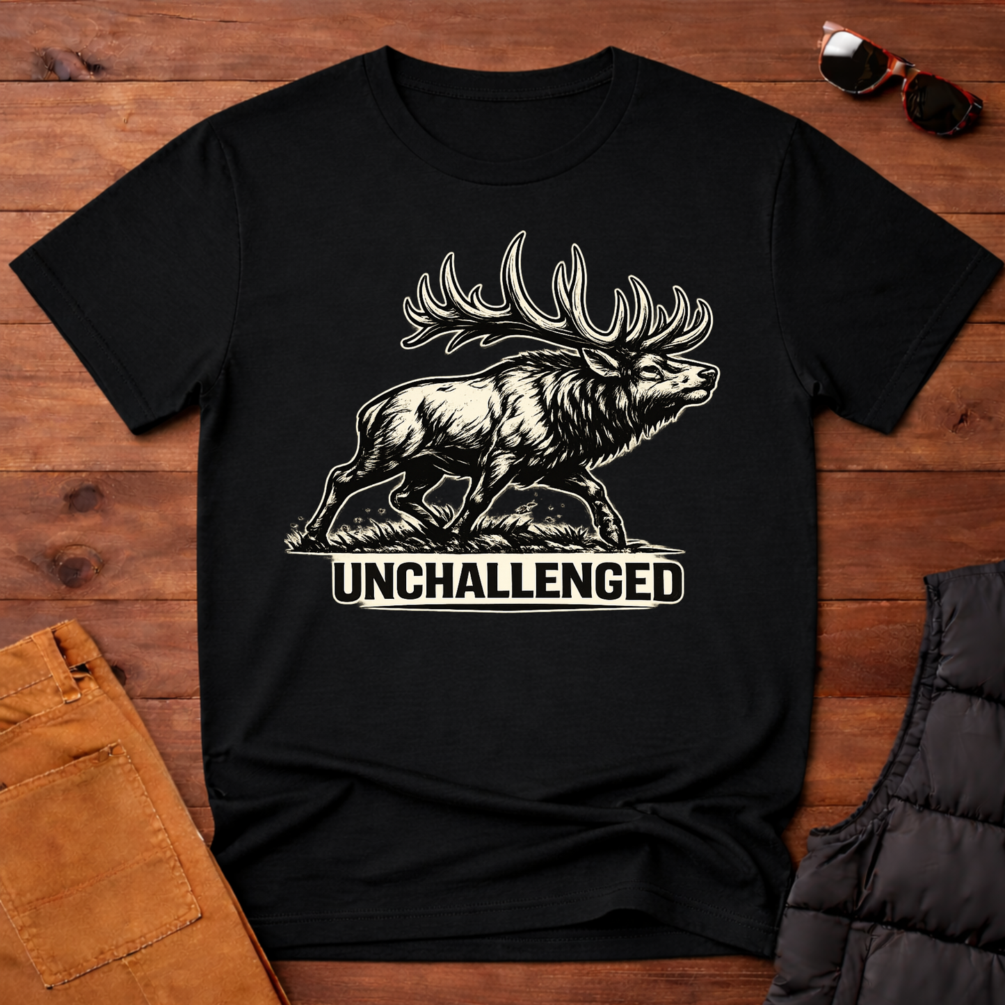 Unchallenged Elk T-Shirt