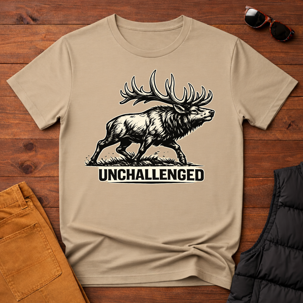 Unchallenged Elk T-Shirt