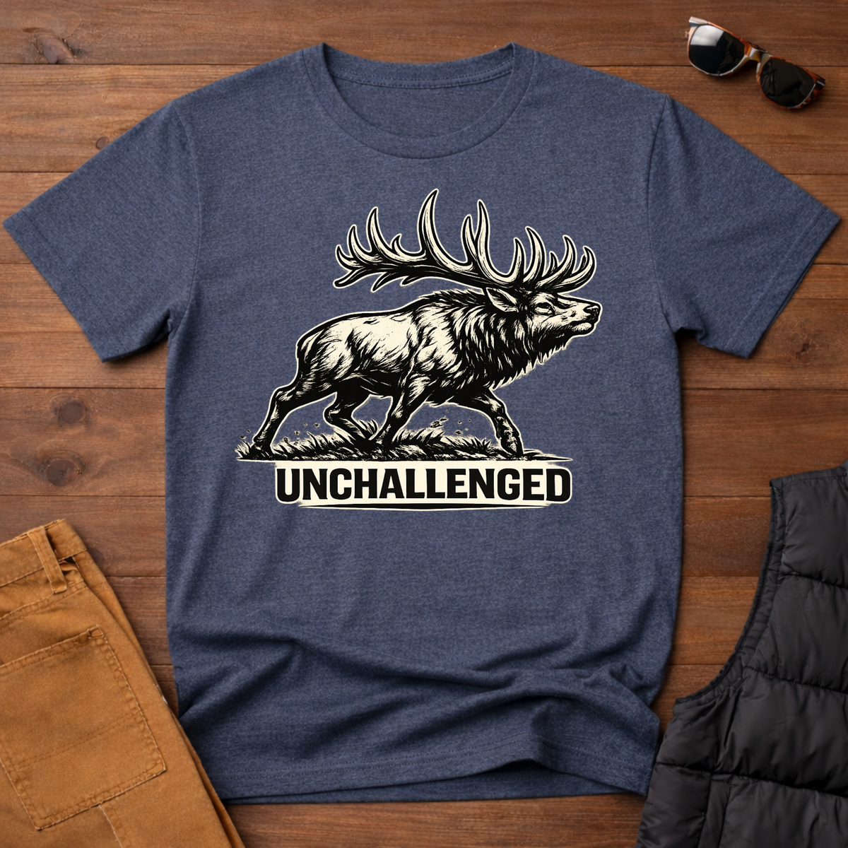Unchallenged Elk T-Shirt