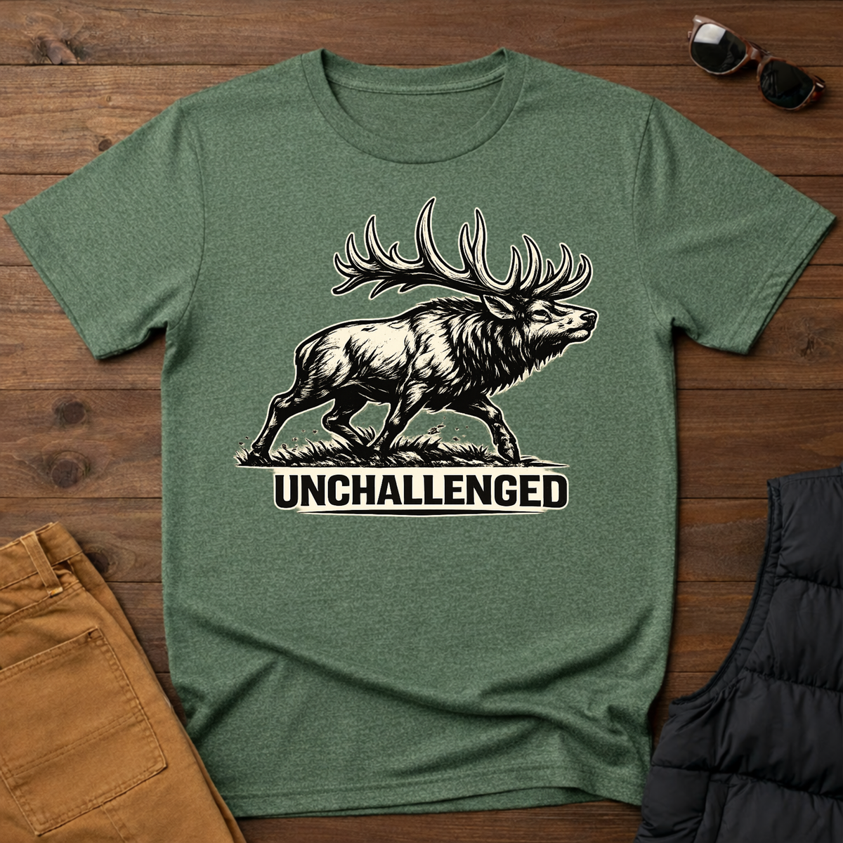 Unchallenged Elk T-Shirt