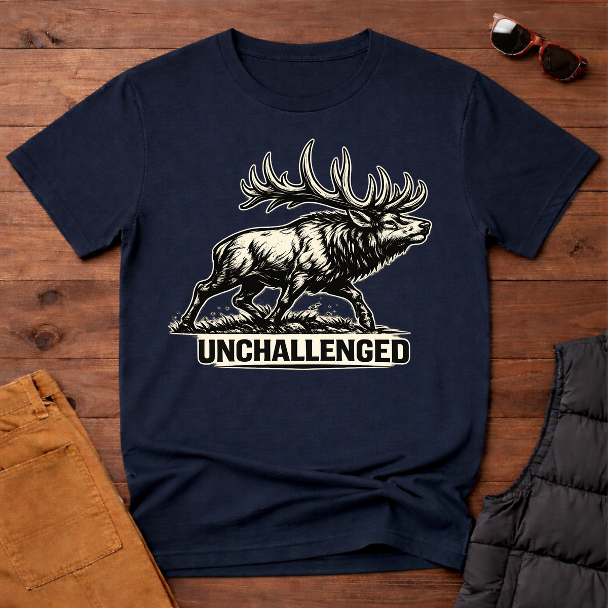 Unchallenged Elk T-Shirt