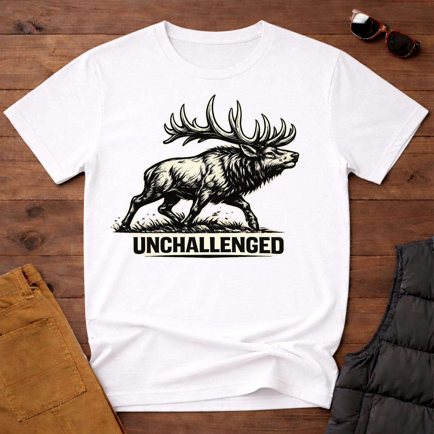Unchallenged Elk T-Shirt