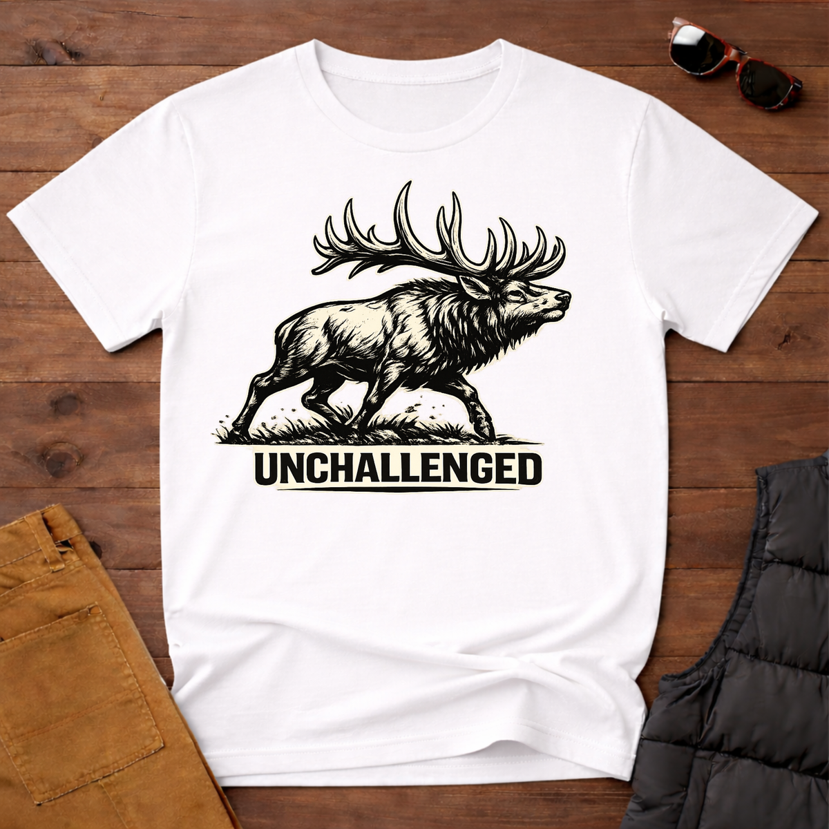 Unchallenged Elk T-Shirt
