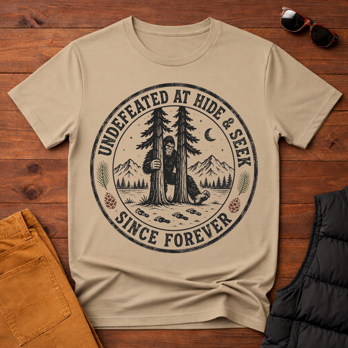 Undefeated at Hide and Seek T-Shirt