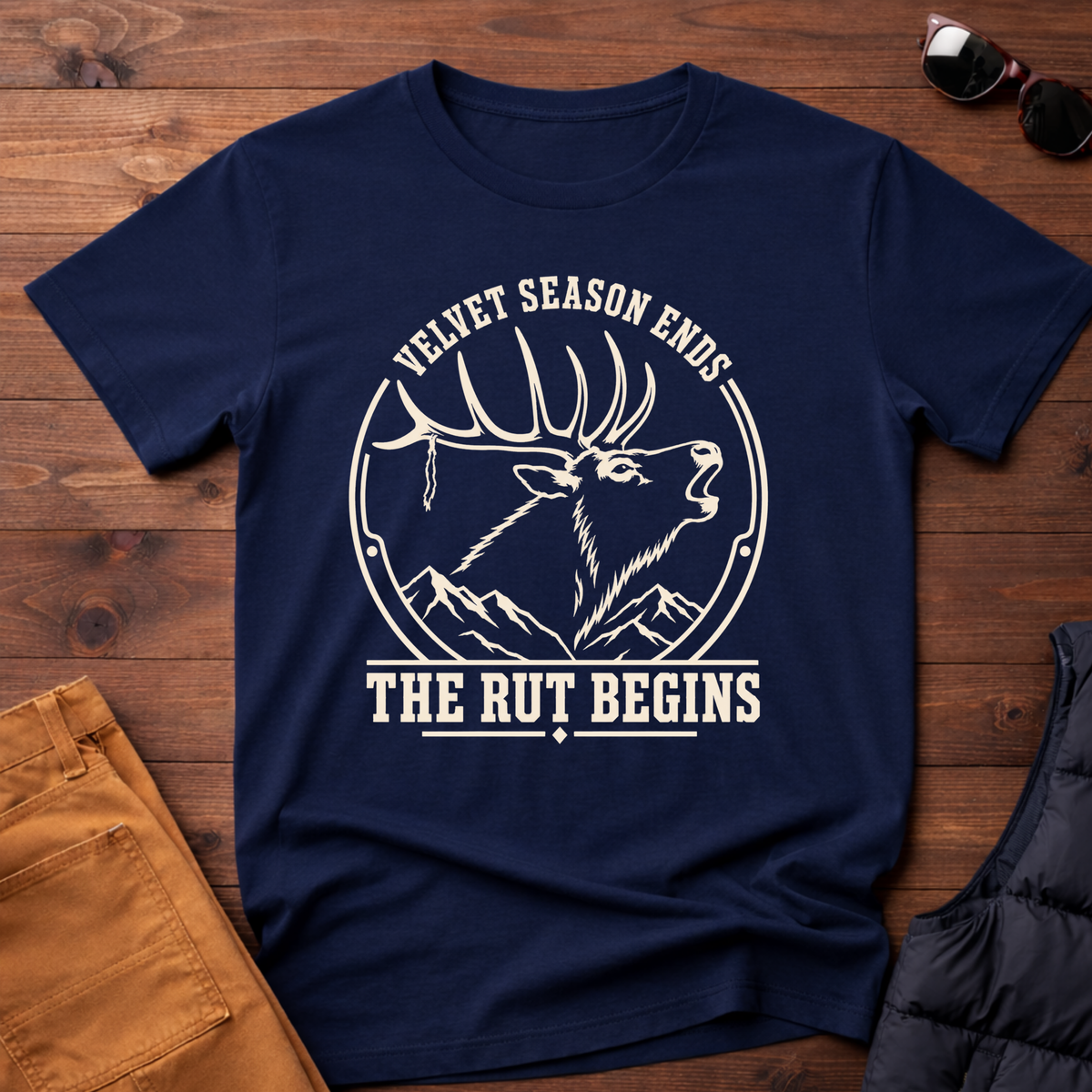Velvet Season Ends The Rut Begins T-Shirt