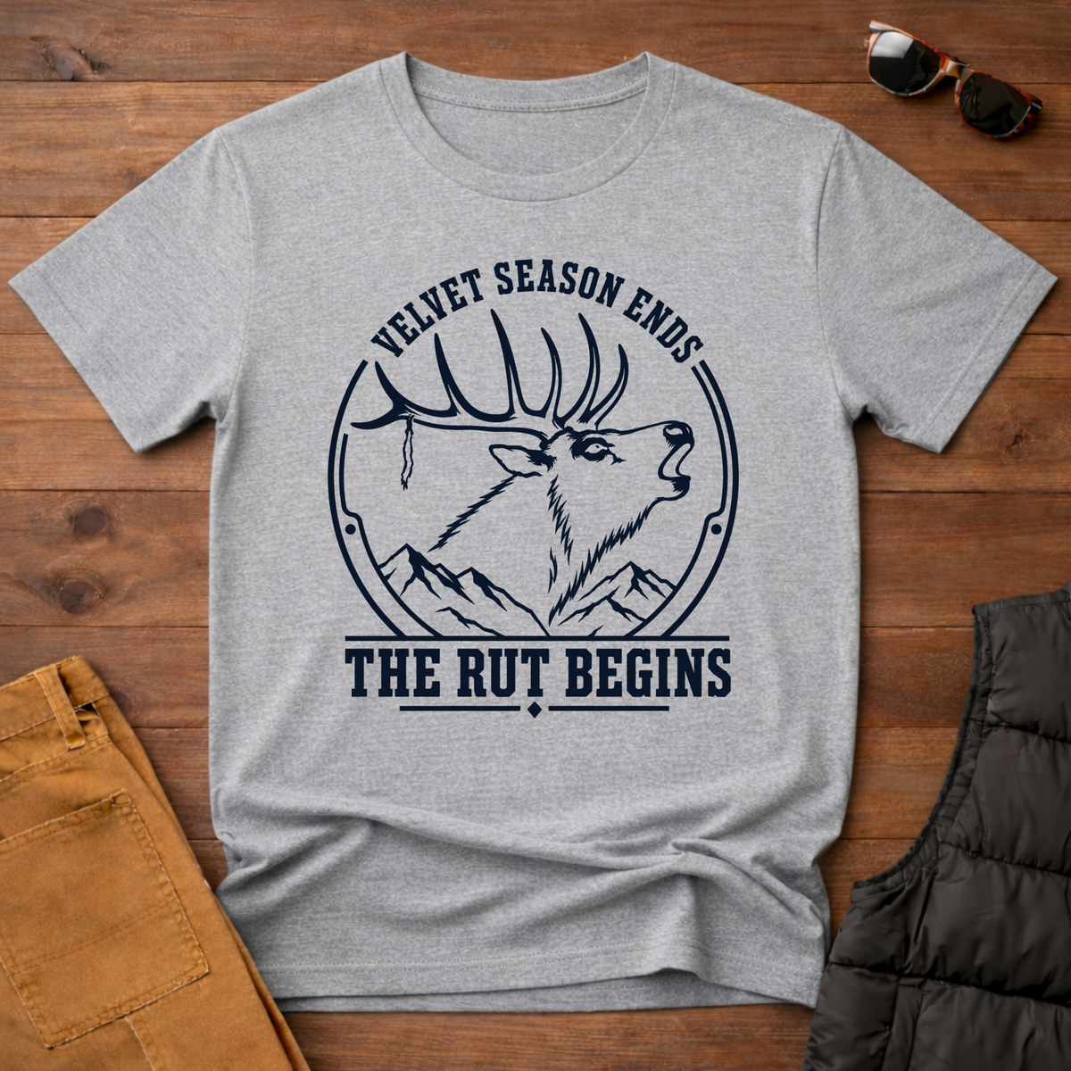 Velvet Season Ends The Rut Begins T-Shirt