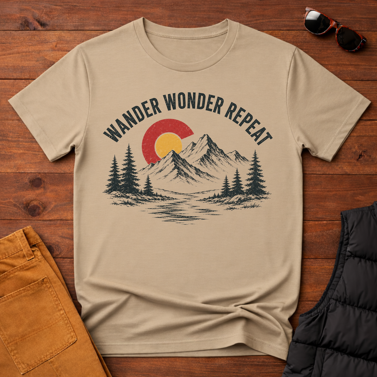 Wander Wonder Repeat T-Shirt