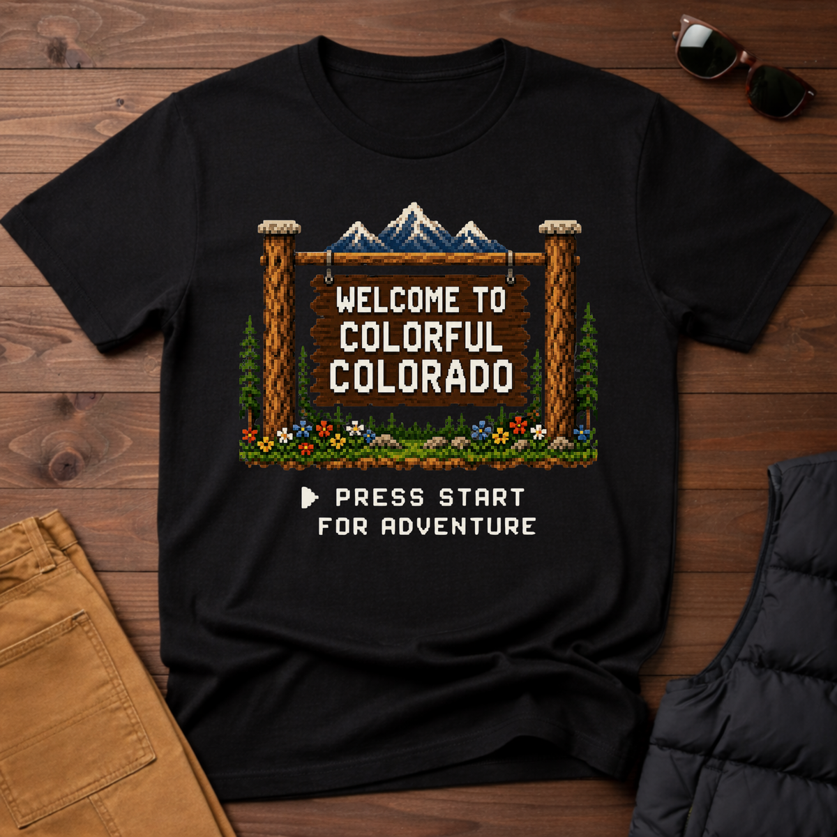 Welcome to Colorful Colorado T-Shirt