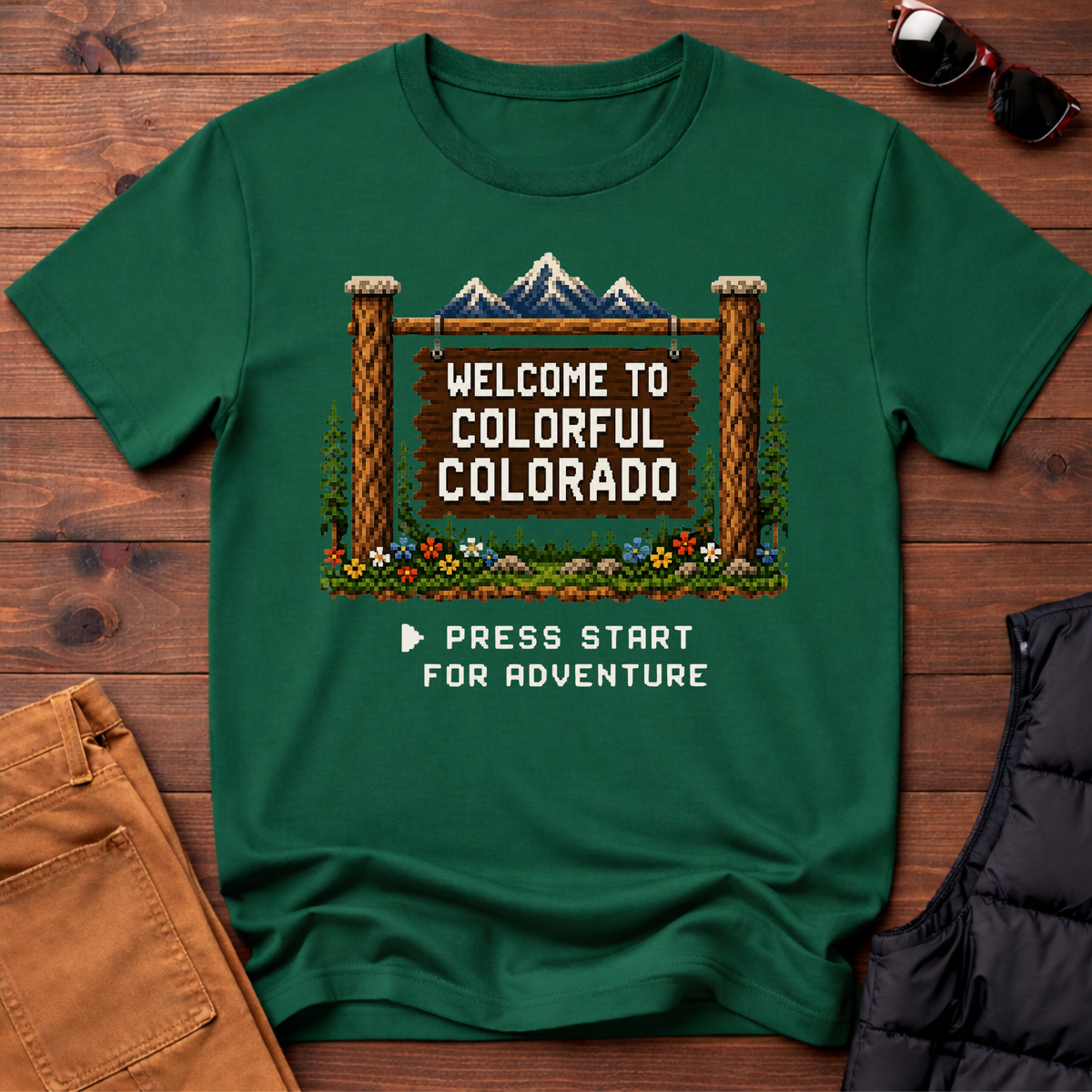 Welcome to Colorful Colorado T-Shirt