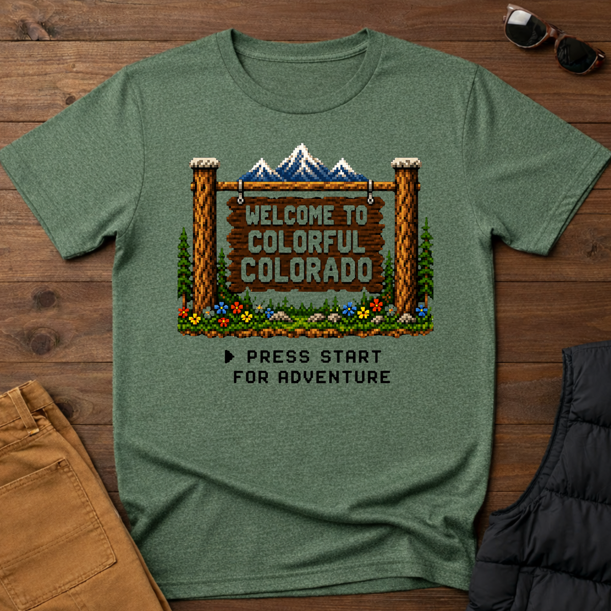 Welcome to Colorful Colorado T-Shirt