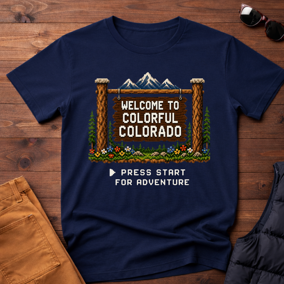 Welcome to Colorful Colorado T-Shirt