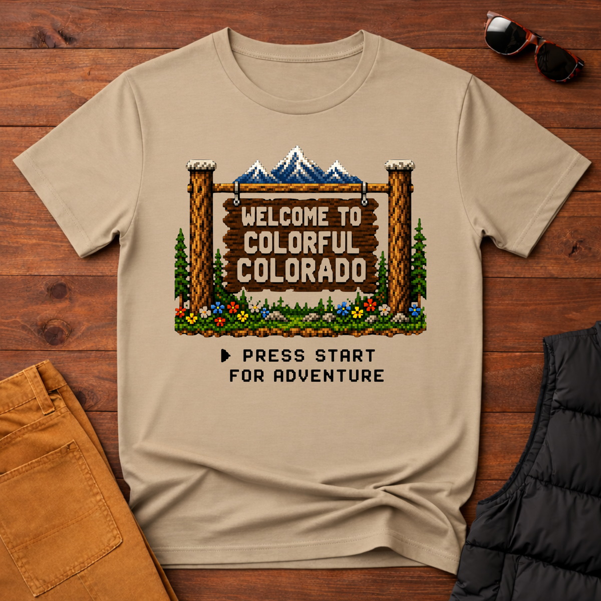 Welcome to Colorful Colorado T-Shirt