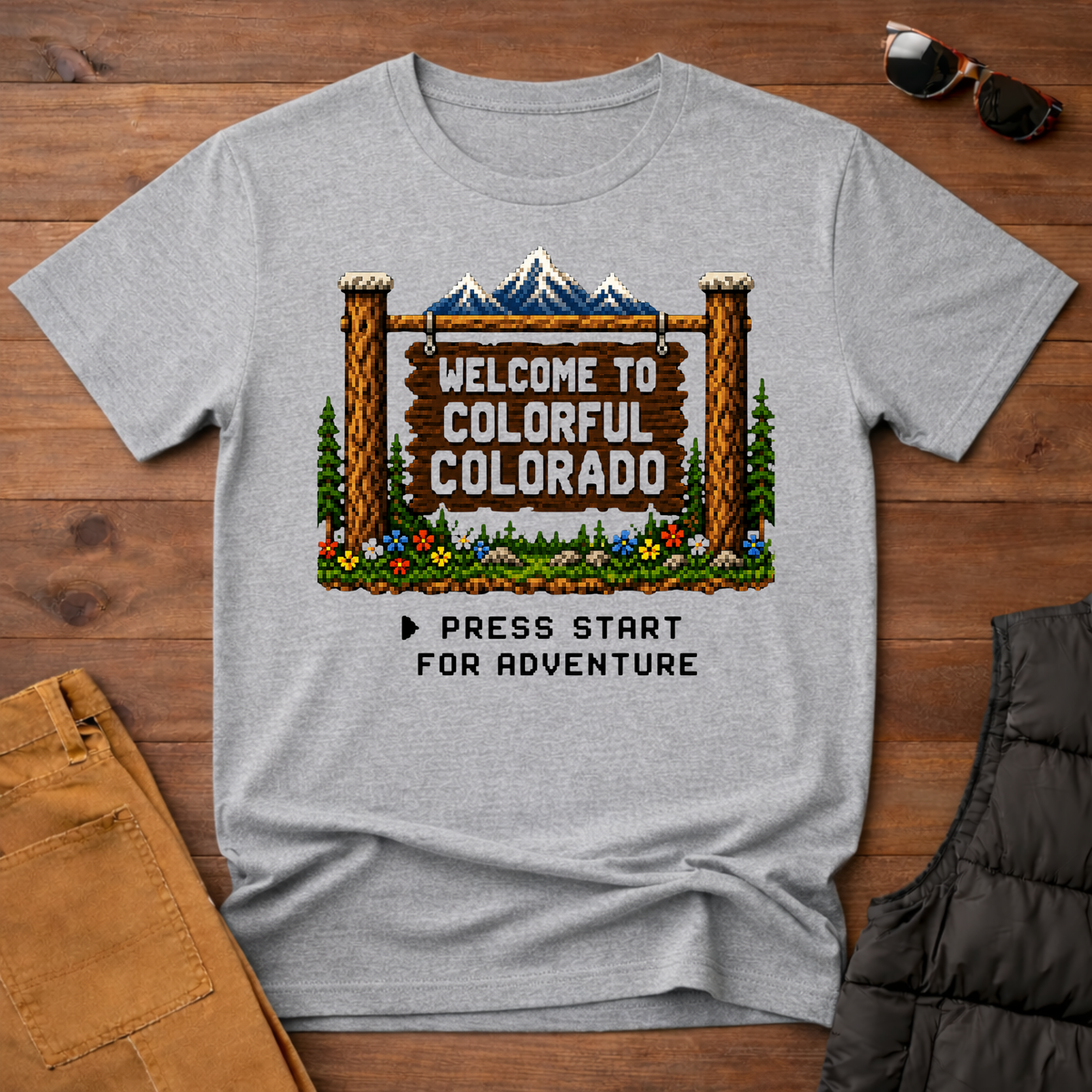 Welcome to Colorful Colorado T-Shirt