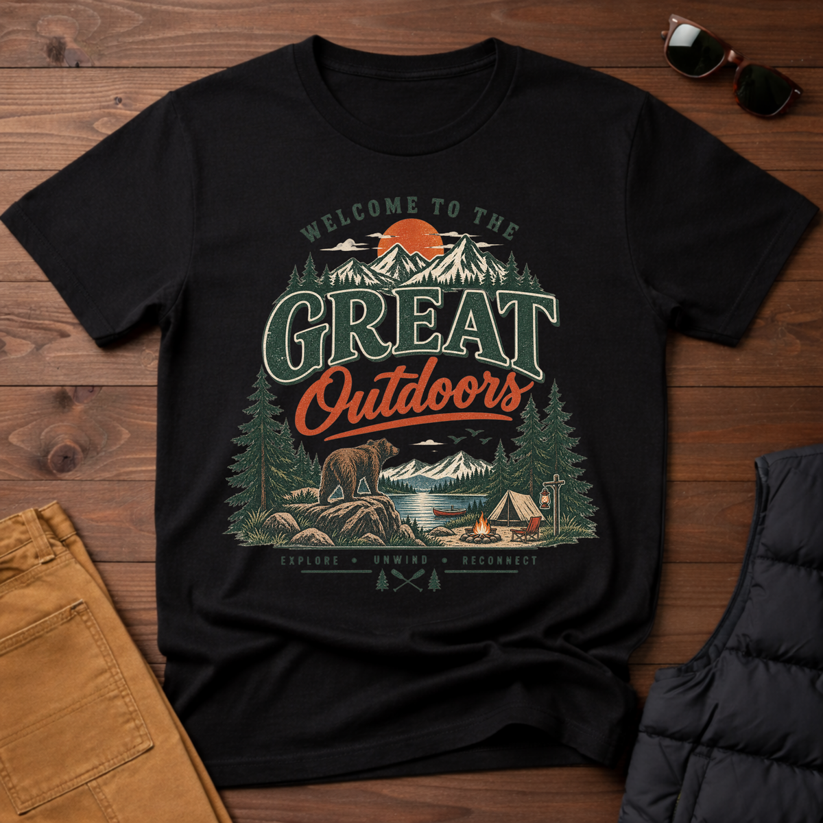 Welcome To The Great Outdoors T-Shirt