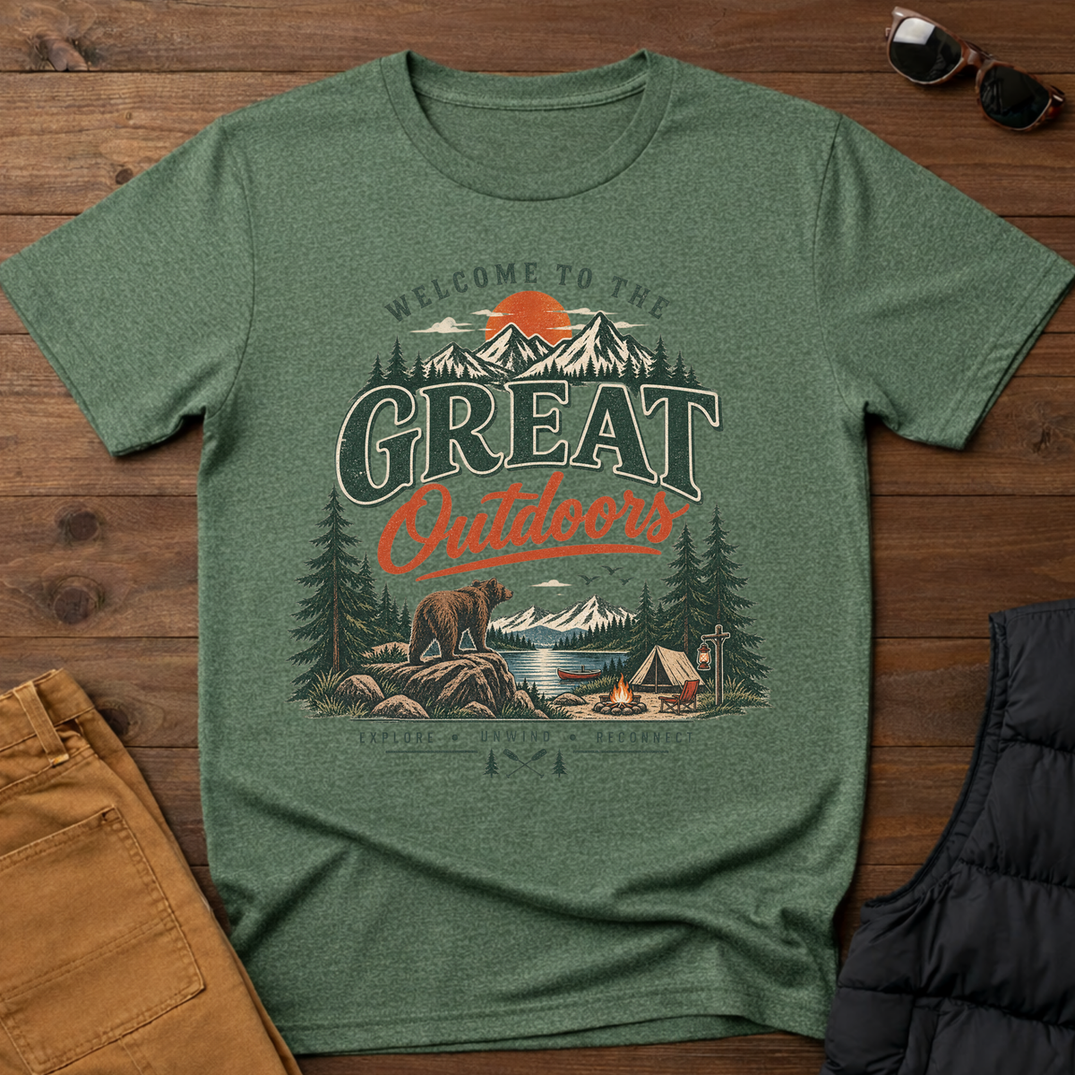 Welcome To The Great Outdoors T-Shirt