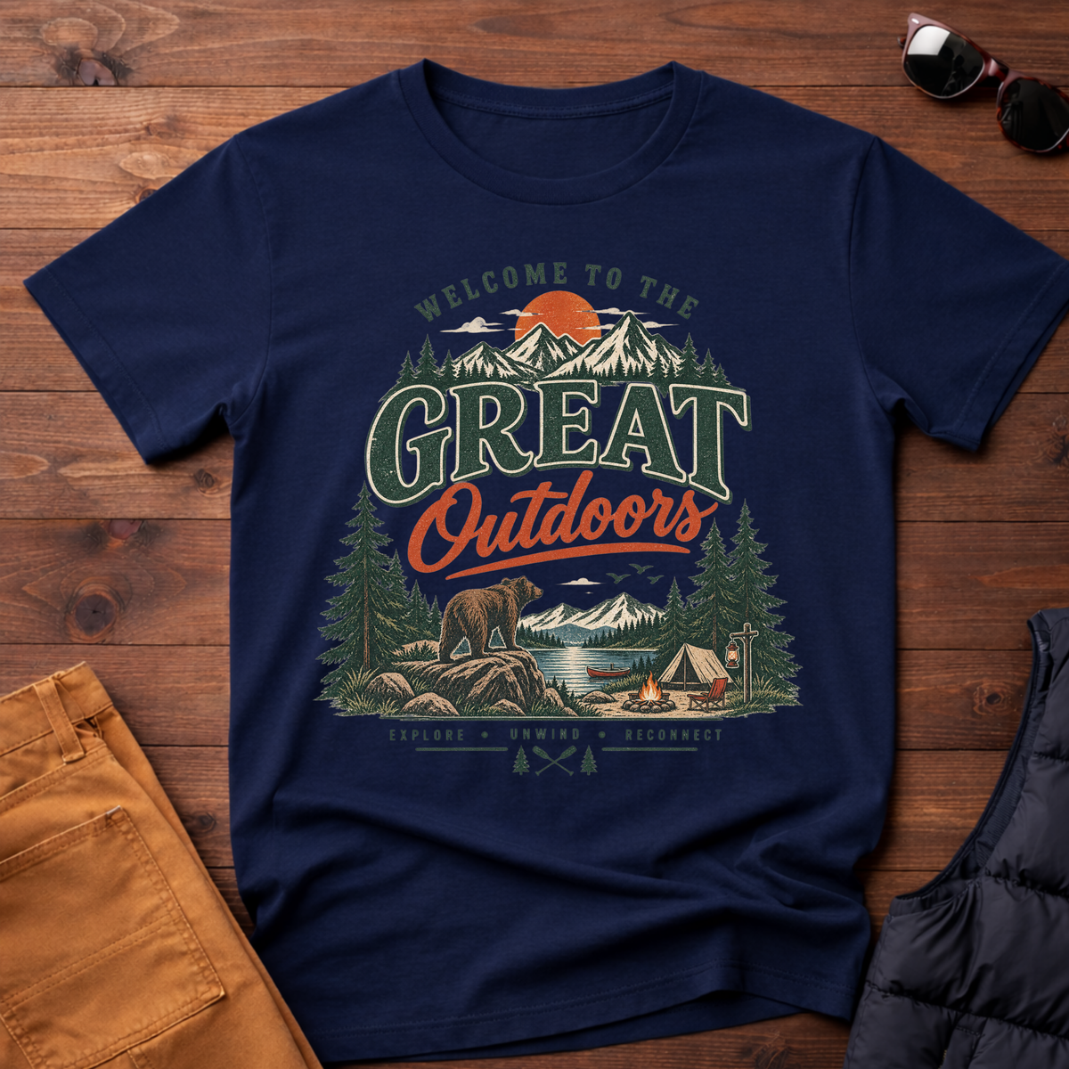 Welcome To The Great Outdoors T-Shirt