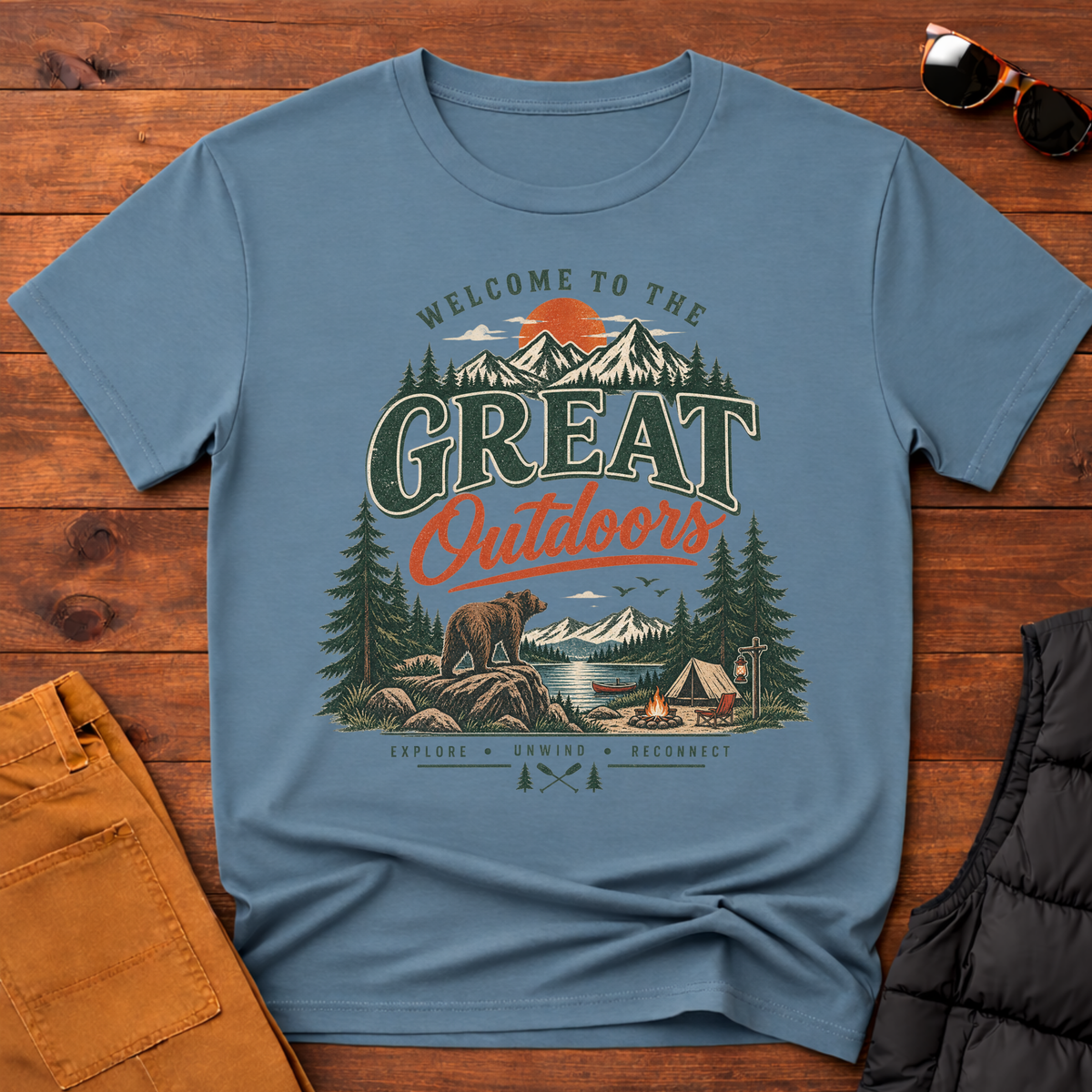 Welcome To The Great Outdoors T-Shirt