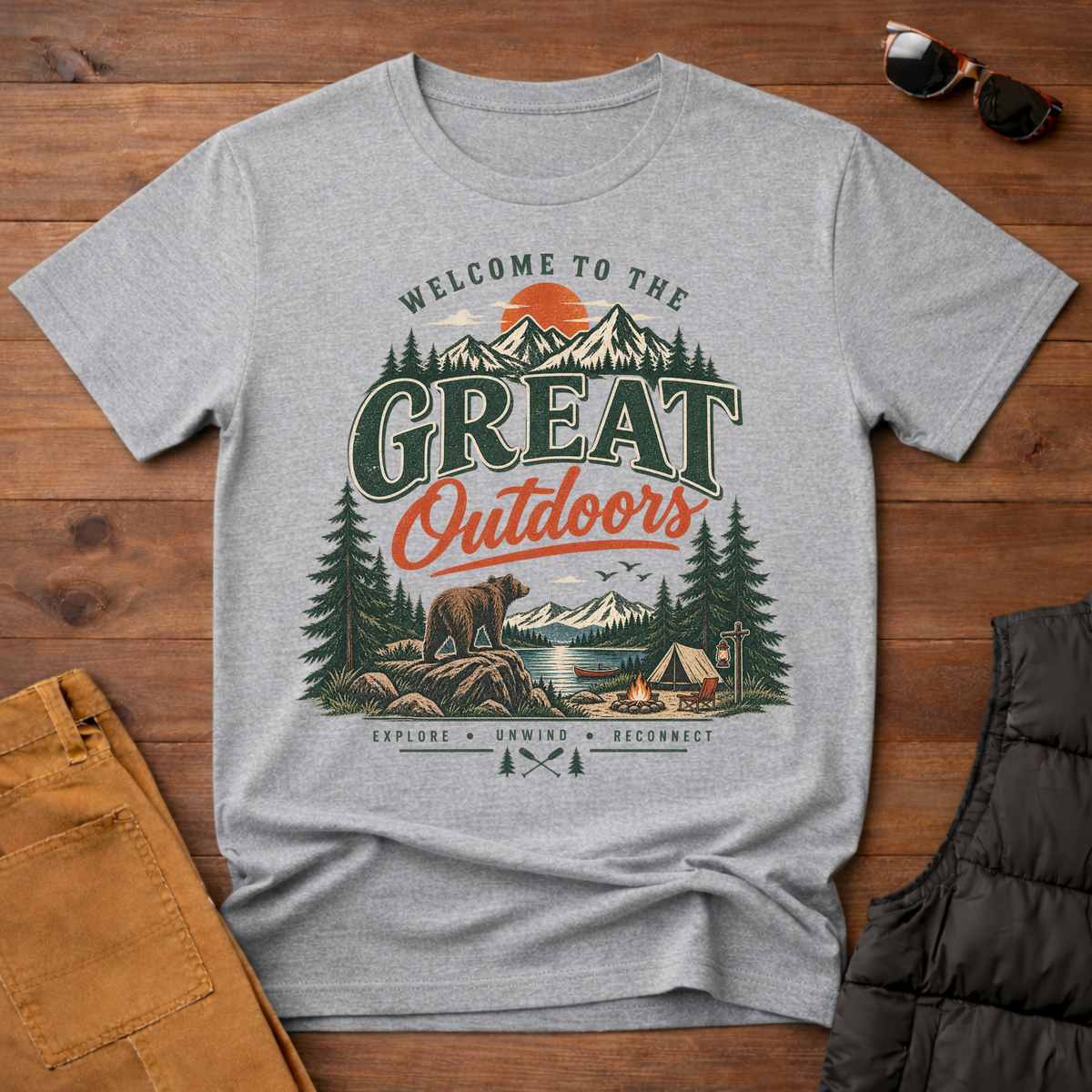 Welcome To The Great Outdoors T-Shirt